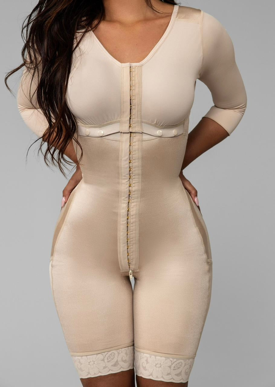 Sculpting Full Body Shaper with Sleeves