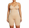 Annie Front-Zip Shapewear Bodysuit