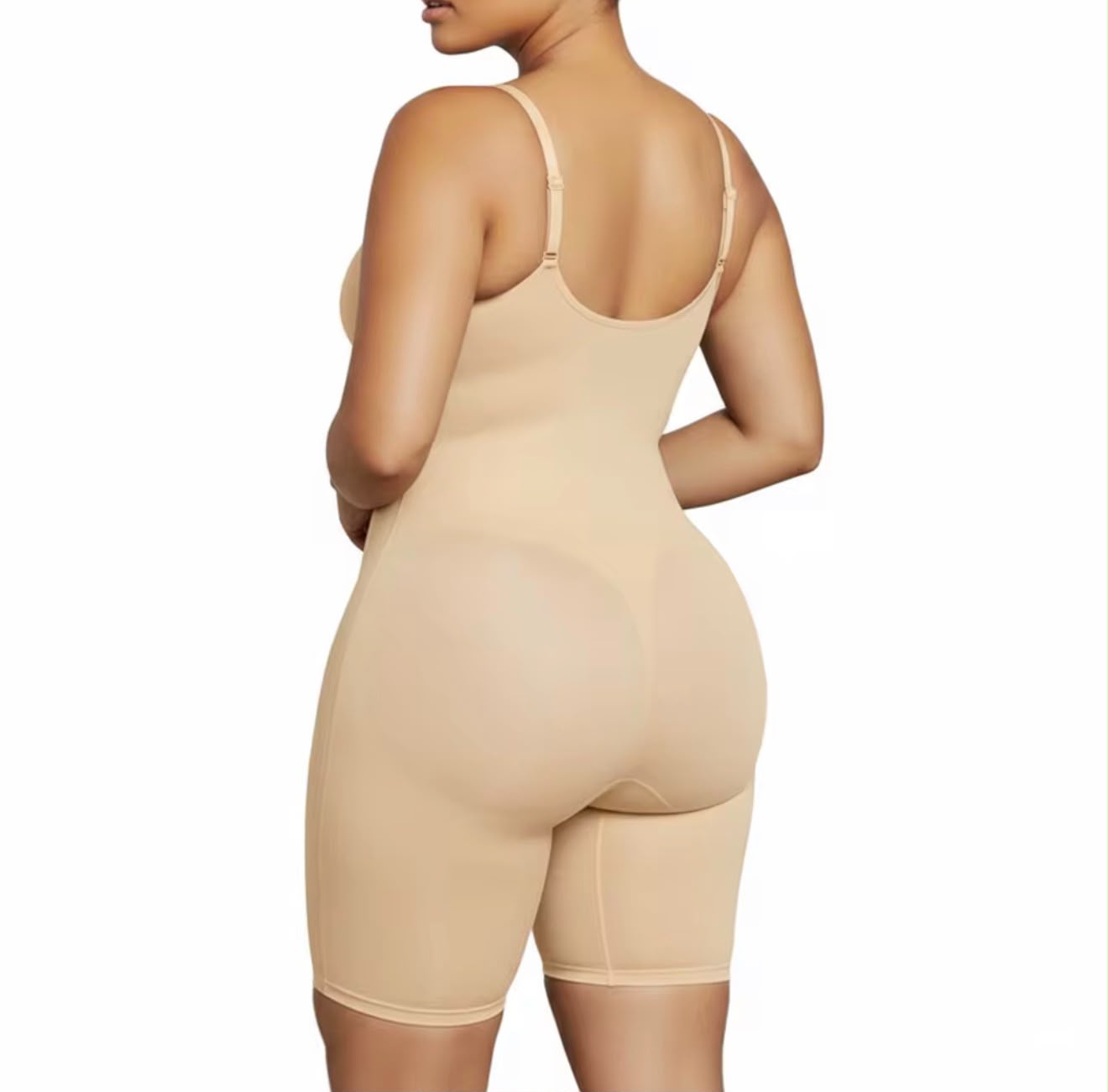 Annie Front-Zip Shapewear Bodysuit