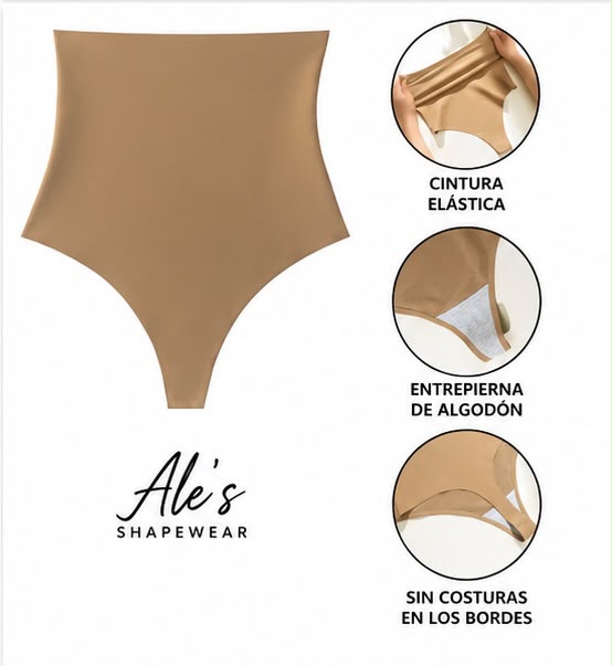 Sculpting High-Waist Thong